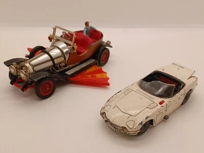 CORGI TOYS JAMES BOND 007 TOYOTA 2000 GT + CHITTY CHITTY BANG BANG GT BRITAIN  - Bild 1 von 4