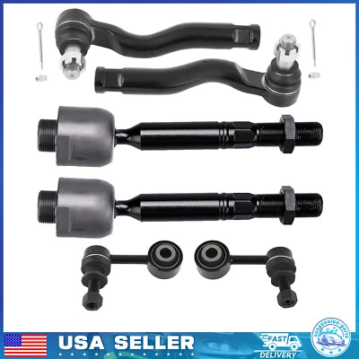 Front Tie Rod Ends Sway Bars For Suspension Kit 2007-2019 TOYOTA TUNDRA SEQUOIA - Image 1 of 4