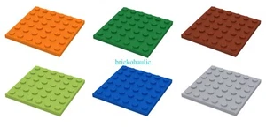 Lego Plate 6 x 6 Parts Pieces Lot Building Blocks ALL COLORS - Picture 1 of 22