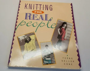 RARE VINTAGE Knitting for Real People - Ferne Geller - Softcover - 1989 - Bild 1 von 1