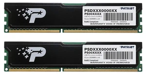 PATRIOT Memory Signature PSD316G1600KH 16GB (2x 8GB) PC3 12800 1600MHz RAM - Picture 1 of 4