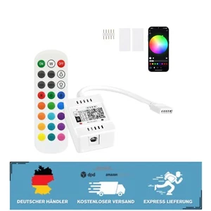 Vielseitiger W/RGBCW LED Controller mit Musik-Synchronisation und Timer-Funktion - Bild 1 von 2