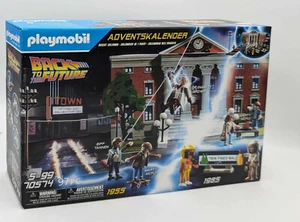 PLAYMOBIL 70574 Back to the Future Adventskalender Rathaus Turmuhr Zukunft NEU - Picture 1 of 12