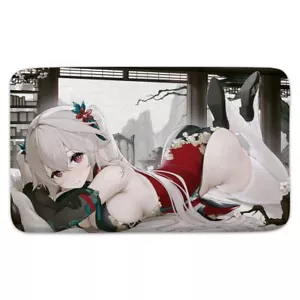 Sexy Cheongsam Girl Card Play Mat Anime Playmat Desk Mouse Pad Wrist Rests - Picture 1 of 6