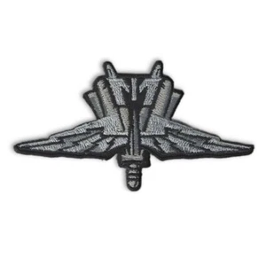 STARSHIP TROOPERS HIERRO EN PARCHE 3.8" MI Móvil Infantería Alas Bordadas NUEVO - Imagen 1 de 2