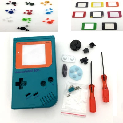 Lime green For Gameboy Classic DMG GBO Console Housing Shell Case cover W/Screen - Image 1 of 4