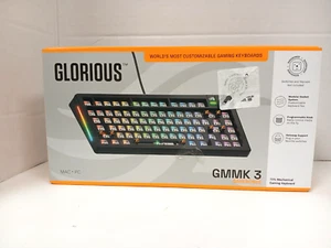 Glorious GMMK 3 Barebone 75% Wired Keyboard, Black #2 - Picture 1 of 7
