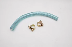 Log Splitter Suction Hose, 36" Length, 1" ID, w/Worm Gear Hose Clamps - Picture 1 of 3