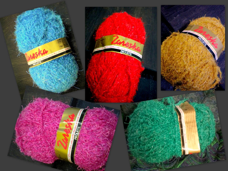 Bouclé, Wolle, Pirouette, Zareska, Vintage Retro - Bild 1 von 1