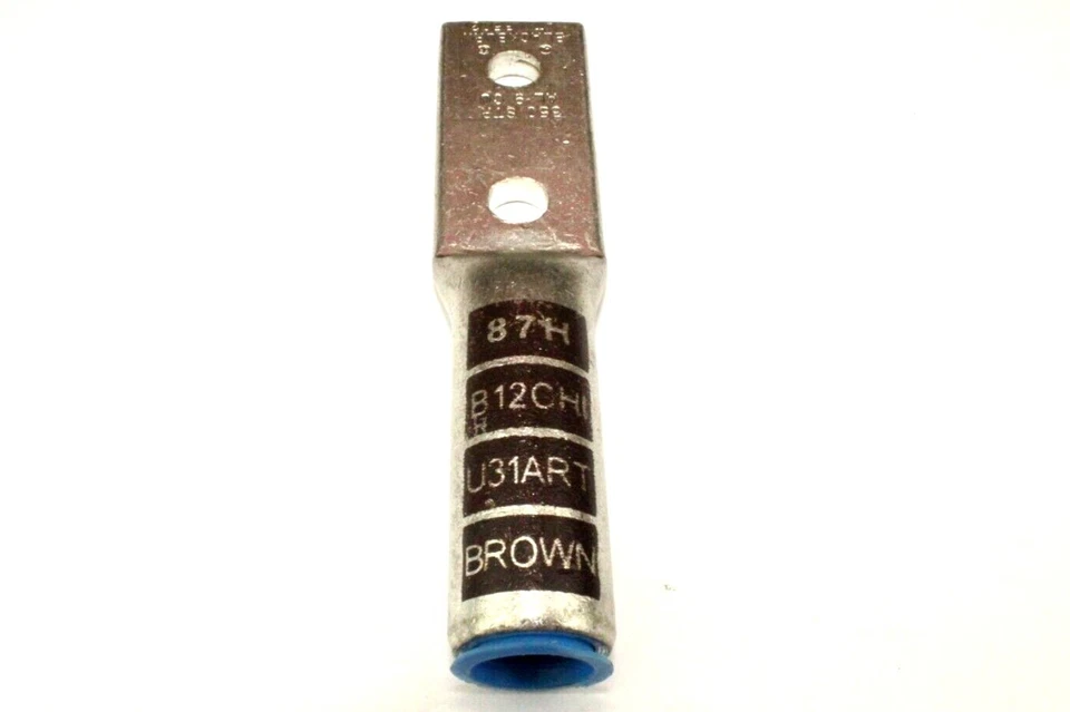 T&B Blackburn ATL 3502 Die Brown Compression Lug  350 STR 2 Hole 1/2" Aluminum - Image 1 of 1