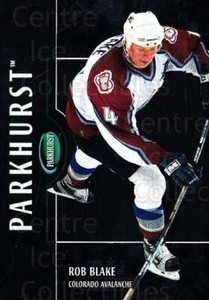 2002-03 Parkhurst Silver #112 Rob Blake