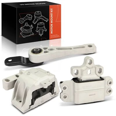3Pcs Engine & Transmission Mount for Audi A3 06-13 VW Jetta 2006-2008 2012-2013 - Image 1 of 4