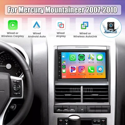 Radio estéreo de coche Android 13 de 7" Carplay para Mercury Mountaineer 2007-2010 GPS DSP Foto 1 de 4