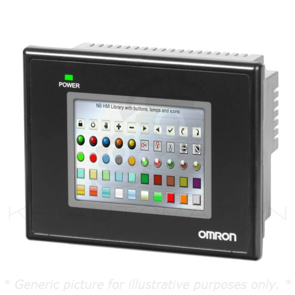Omron NB3Q-TW01B NB-Series HMI, 3.5" touch sreen, colour, Ethernet + USB Host - Image 1 of 1