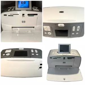 HP Photosmart 375 Portable Photo Printer -Works Printer Only Tested Very Clean - Picture 1 of 11