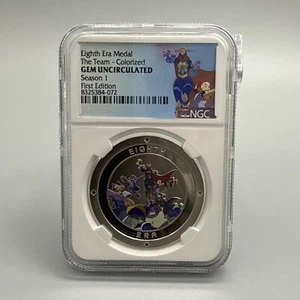 2024 Eighth Era Colorized Medal - The Team - First Edition Season 1 - NGC Gem - Picture 1 of 2