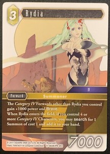 Rydia 11-083R/PR-051R - Rare - Earth - Forward - Opus XI - Final Fantasy TCG