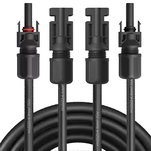 Solar Verlängerungskabel Solarkabel mit Stecker 4mm² 6mm² Kabel für Solarmodule - Bild 1 von 15