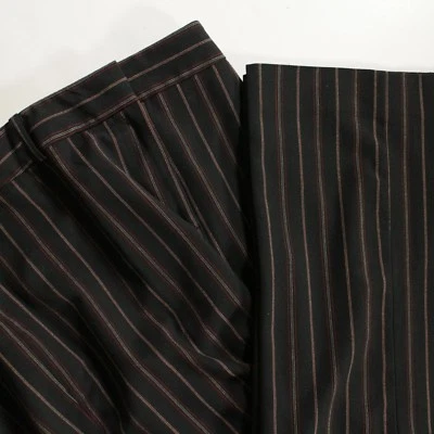 EVAN-PICONE women’s stretch pants, s 6, stripes on black - Image 1 of 4