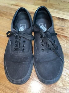 Vans Skate Shoes~Black~Men’s Size 7.5 Woman’s 9.0 ~Off The Wall~Unisex - Picture 1 of 11
