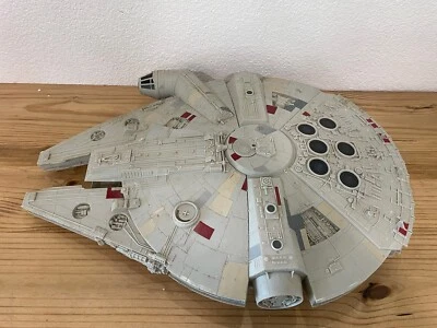 Vintage RARE Hasbro Plastic 28” Star Wars Millennium Falcon Store Display Promo Foto 1 de 4