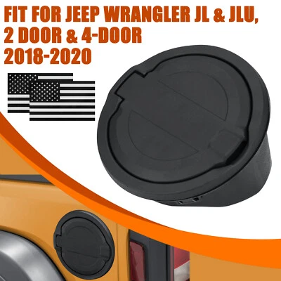 Nueva tapa de gasolina de llenado de combustible apta para Jeep Wrangler 2018 2019 JL/JLU 2 puertas y 4 puertas Foto 1 de 4