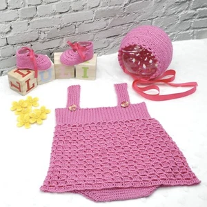 Conjunto de  punto para Bebé - HECHO A MANO - Imagen 1 de 10
