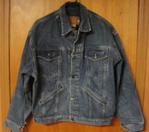 Calvin Klein Men's Jean Trucker Jacket, Size L - Picture 1 of 12