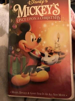 Disney Mickey's Once Upon A Christmas VHS Clam Shell Case Tested - Image 1 of 4