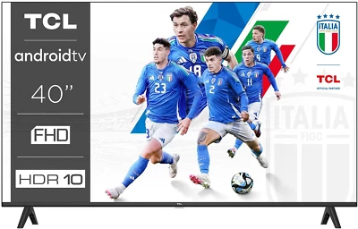 TCL 40S5401A, Smart TV 40” FHD con Android TV – HDR & Micro Dimming – Compatibil - Immagine 1 di 4
