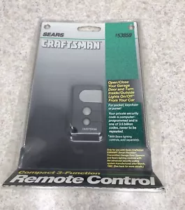 Telecomando apribile automatico garage compatto 3 pulsanti Craftsman 953859 nuovo - Foto 1 di 2