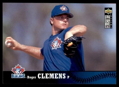 1997 Collector's Choice Roger Clemens Toronto Blue Jays #500 - Image 1 of 2