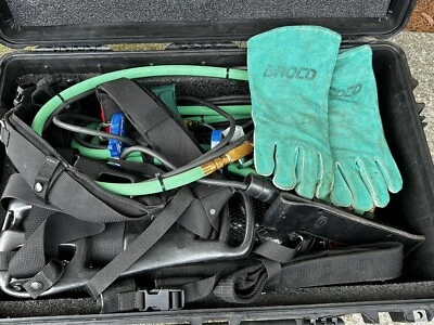 Broco Exothermic  Torch Kit W/ Oxygen Tank , And More In Pelican Travel Case - Image 1 of 4