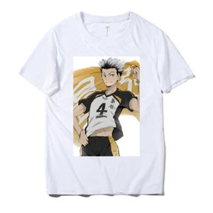 ¡¡Haikyuu!! Camisetas unisex estampadas Bokuto Koutarou 100 % algodón - Imagen 1 de 5