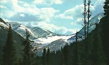 Vintage Postcard Going To The Sun Jackson Glacier National Park By Plastichrome