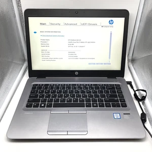 HP EliteBook 840 G3 14" Laptop | i7-6600U 2,6GHz | 8GB RAM | ohne SSD/OS | GRADE C - Bild 1 von 7