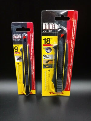 Tajima Cuttermesser Set (9mm + 18mm) Teppichmesser Kartonmesser  Extra Fein TOP - Bild 1 von 4