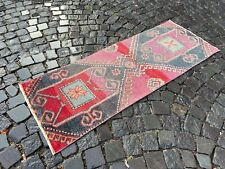 Runner Rug, Turkish rug, Vintage rug, Hallway rug, Wool rug | 2,0 x 5,4 ft