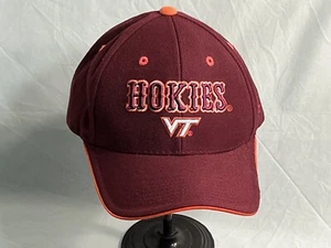 Virginia Tech Hokies Baseball Cap ~ Colosseum ~ erhöhter Schriftzug gebraucht - Bild 1 von 9