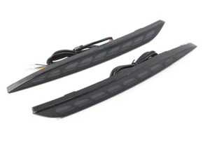 Black Housing Full LED Rear Bumper Fog Reflex Lamp for Tesla 17-23 Model 3 - Picture 1 of 6