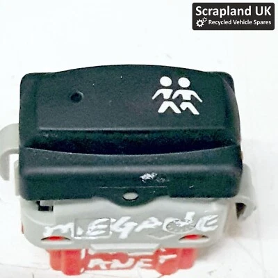 RENAULT MEGANE Mk2 2002-2009 Child Safety Switch 28082 - Image 1 of 2