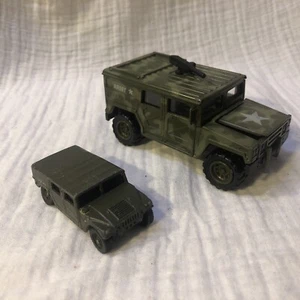 Vintage 1998 Lot Soma 1:43 scale Military Vehicles Humvee + Maisto Humvee 1:87 - Picture 1 of 12