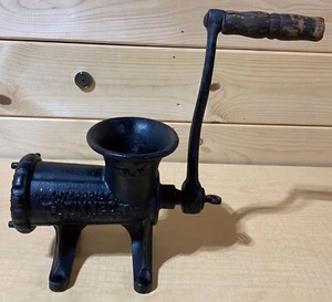 Enterprise "Tinned" Meat Grinder Chopper No 12 USA Pat 1883 1886 - Picture 1 of 12