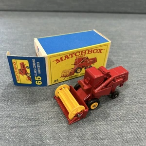 Matchbox Lesney No. 65 Claas Combine Harvester w/E4 Style Box - Picture 1 of 16