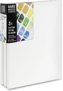 LIQUITEX Keilrahmen aus Fichtenholz Stabile telaio in legno di abete 30 x 40  - Foto 1 di 2