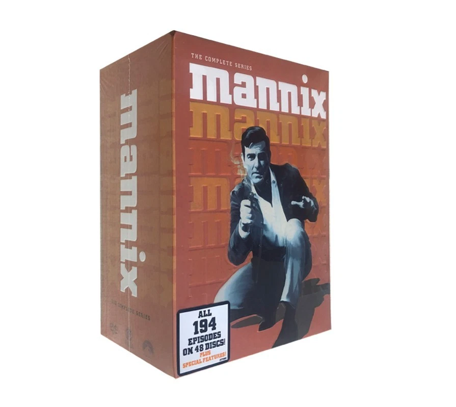 Mannix: The Complete Series Season 1-8 (DVD, 48-Disc Set) - Image 1 of 2
