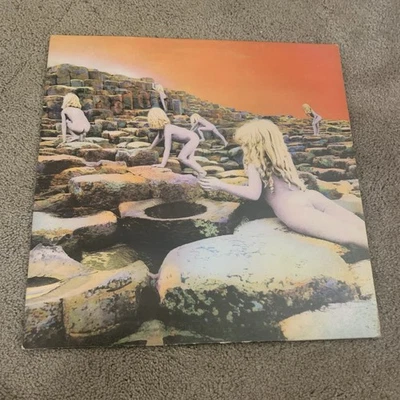 Led Zeppelin Houses Of The Holy Vinyl Record LP VG+/VG+ - Image 1 of 4