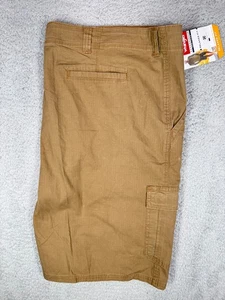 Wrangler Herren Relaxed Fit Cargo Shorts hellbraun Rip Stop Heritage Gr. 46 - Bild 1 von 7
