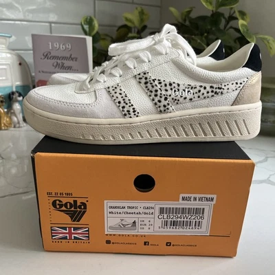 Gola Grandslam Guepardo Blanco Talla 8 Foto 1 de 4