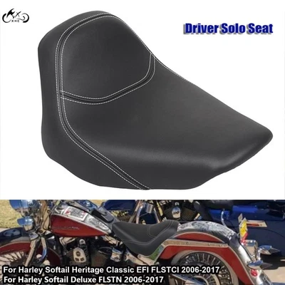 Assento Rider Solo Para Harley Heritage Softail Deluxe FLSTN 2006-2017 Classic FLSTC - Imagem 1 de 4